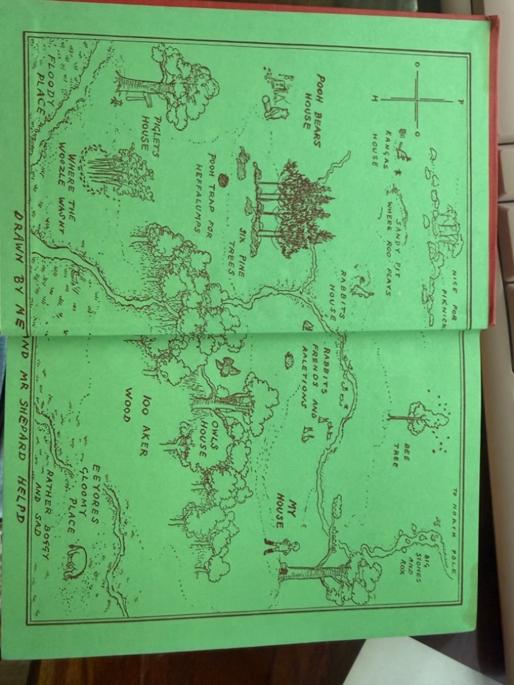 Vintage 1961 Winnie-the-Pooh by A.A. Milne | Ernest H. Shepard Illustrations - Picture 3 of 4